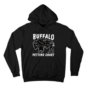 Retro Buffalo Silhouette Bison Wild Animal Hoodie