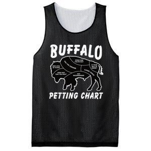 Retro Buffalo Silhouette Bison Wild Animal Mesh Reversible Basketball Jersey Tank