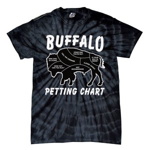 Retro Buffalo Silhouette Bison Wild Animal Tie-Dye T-Shirt