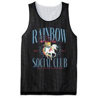 Rainbow Brite Social Club Since 1984 Everyone Welcome Mesh Reversible Basketball Jersey Tank