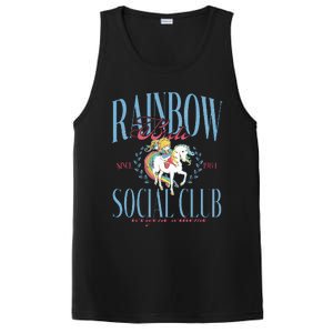 Rainbow Brite Social Club Since 1984 Everyone Welcome PosiCharge Competitor Tank