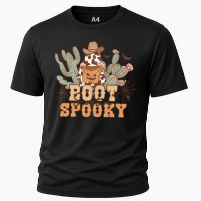 Retro Boot Scootin Spooky Western Halloween Retro Fall Halloween Gift Performance Shirt