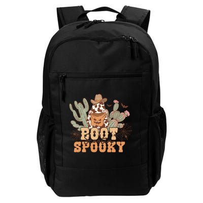 Retro Boot Scootin Spooky Western Halloween Retro Fall Halloween Gift Backpack