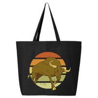 Retro Bull Sunset 25L Jumbo Tote