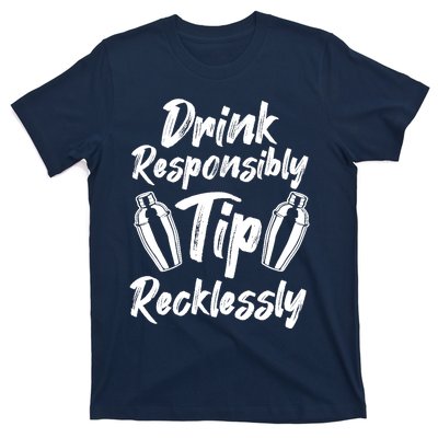 Retro Bartending Saying Mixologist Barkeeper & Bartender T-Shirt