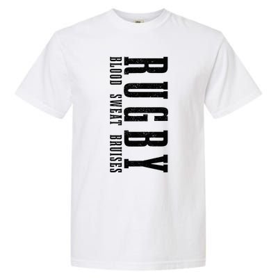 Rugby Blood Sweat Bruises Garment-Dyed Heavyweight T-Shirt