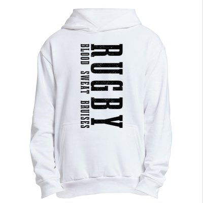 Rugby Blood Sweat Bruises Urban Pullover Hoodie