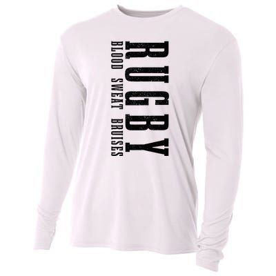 Rugby Blood Sweat Bruises Cooling Performance Long Sleeve Crew