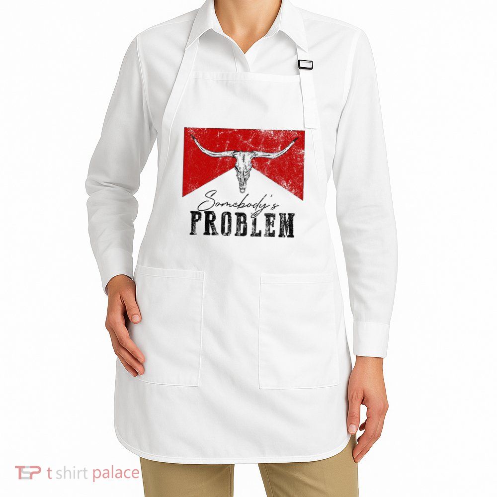 Rustic Bull Skull Country Lifestyle Unique Design Apron