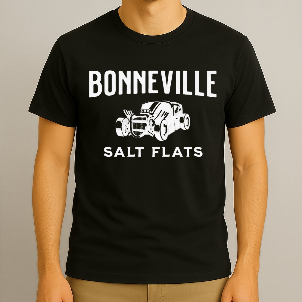 Retro Bonneville Salt Flats Utah International Speedway T-Shirt