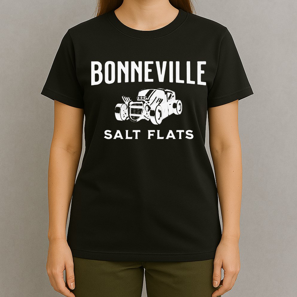 Retro Bonneville Salt Flats Utah International Speedway T-Shirt
