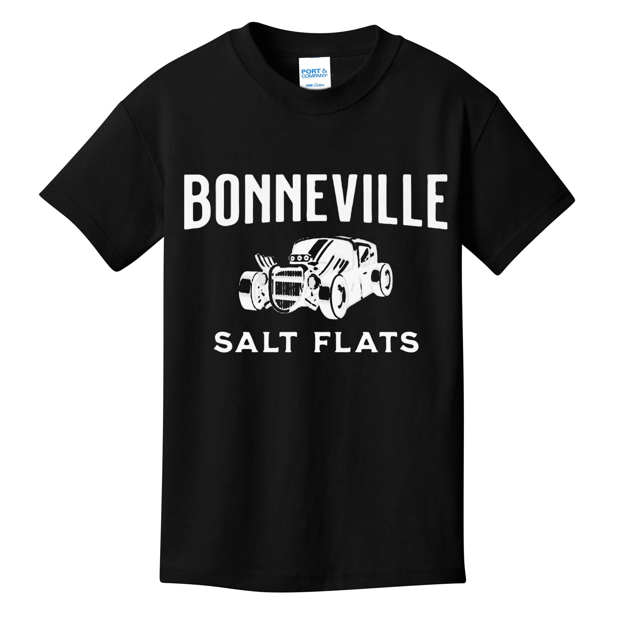 Retro Bonneville Salt Flats Utah International Speedway Kids T-Shirt