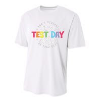 Retro Boho Style Its Test Day Yall Funny Teacher Testing Day Performance Sprint T-Shirt