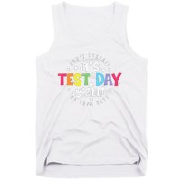 Retro Boho Style Its Test Day Yall Funny Teacher Testing Day Tank Top