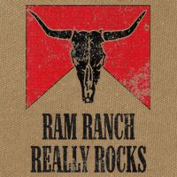 Retro Bull Skull Western Life Country Ram Ranch Really Rocks Cotton Canvas Backpack