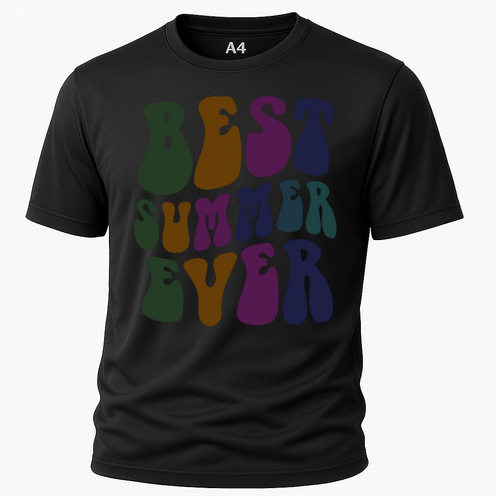 Retro Best Summer Ever Camp Crew Camping Staff Grill Chef Gift Performance Shirt