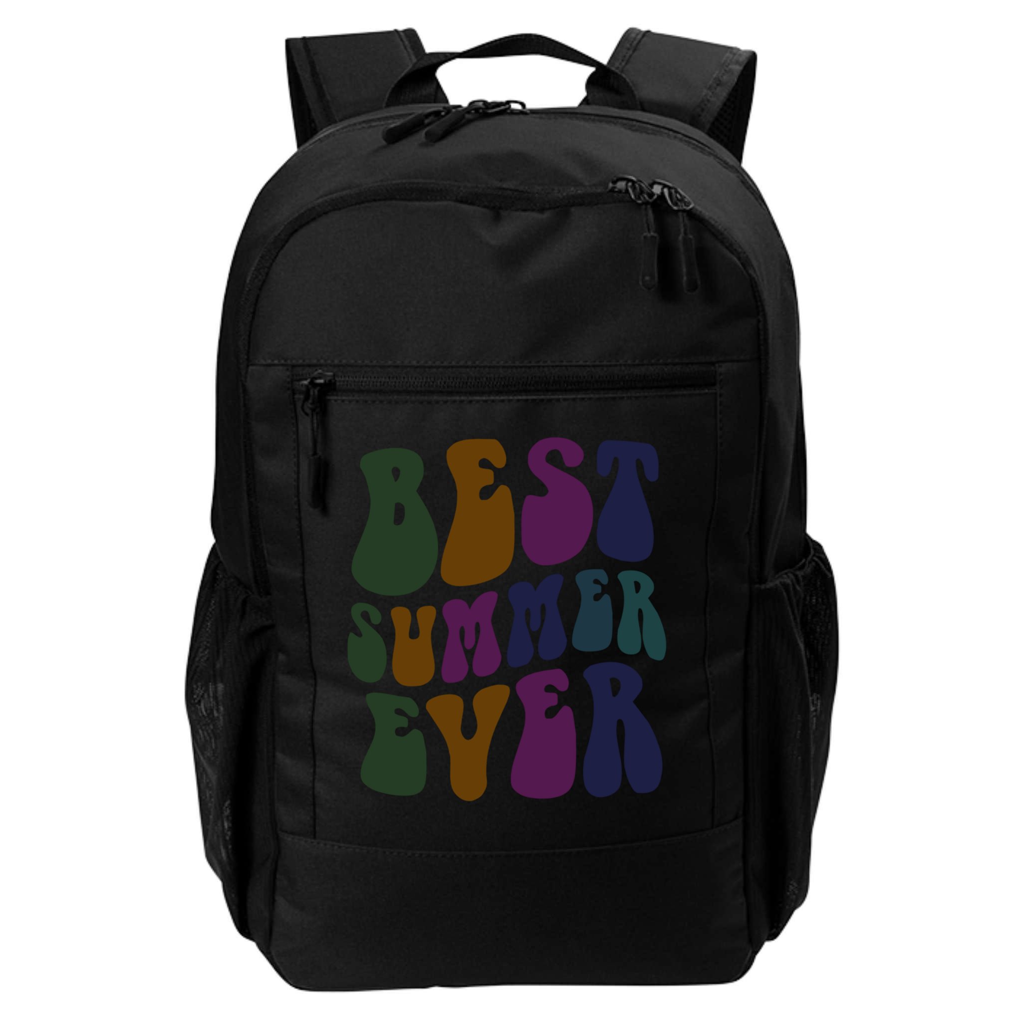Retro Best Summer Ever Camp Crew Camping Staff Grill Chef Gift Backpack