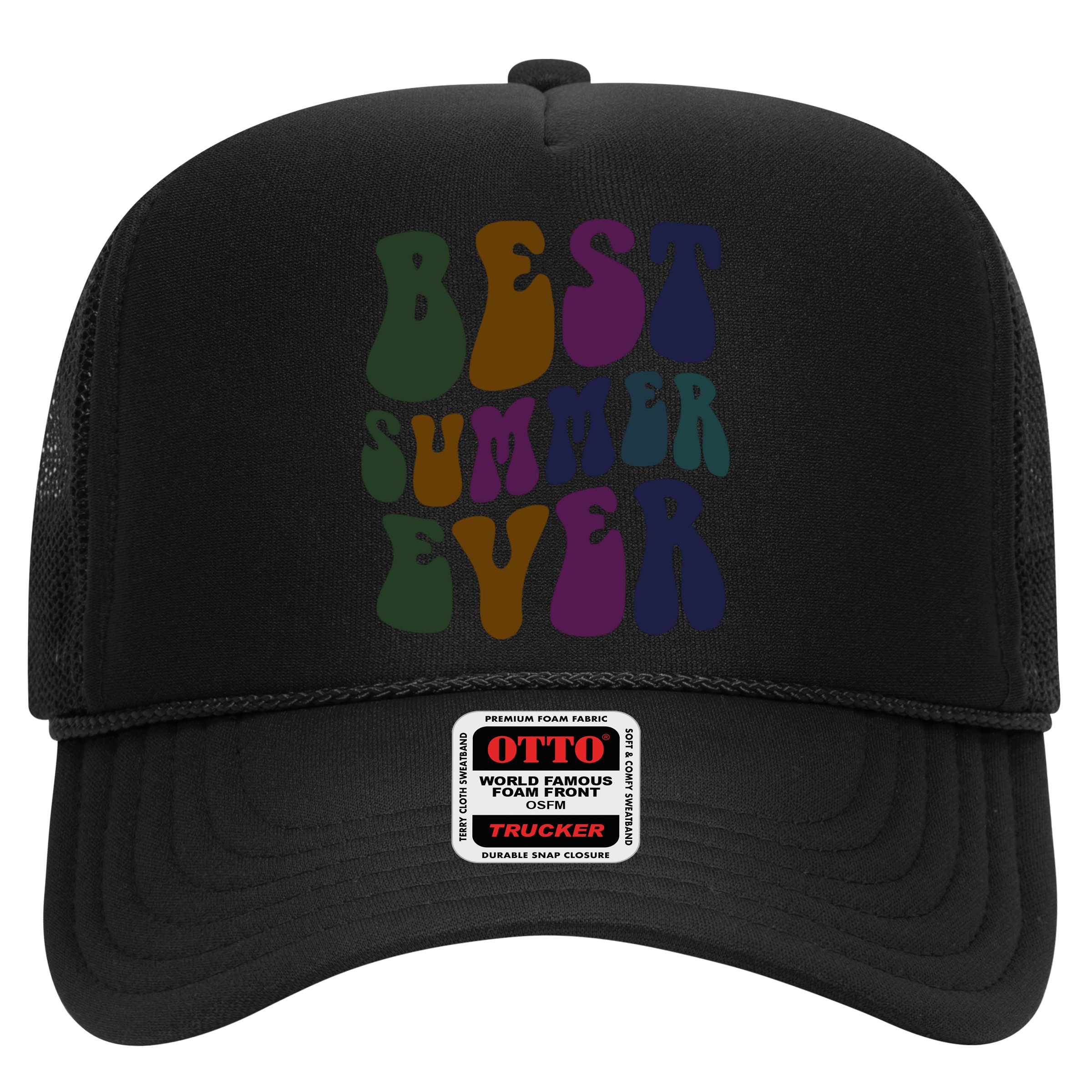Retro Best Summer Ever Camp Crew Camping Staff Grill Chef Gift Hat