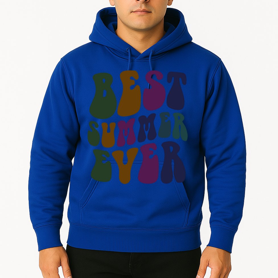 Retro Best Summer Ever Camp Crew Camping Staff Grill Chef Gift Hoodie