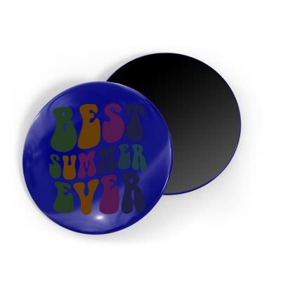 Retro Best Summer Ever Camp Crew Camping Staff Grill Chef Gift Magnet