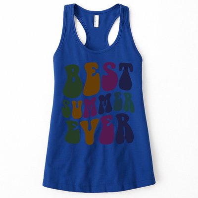 Retro Best Summer Ever Camp Crew Camping Staff Grill Chef Gift Womens Tank Top