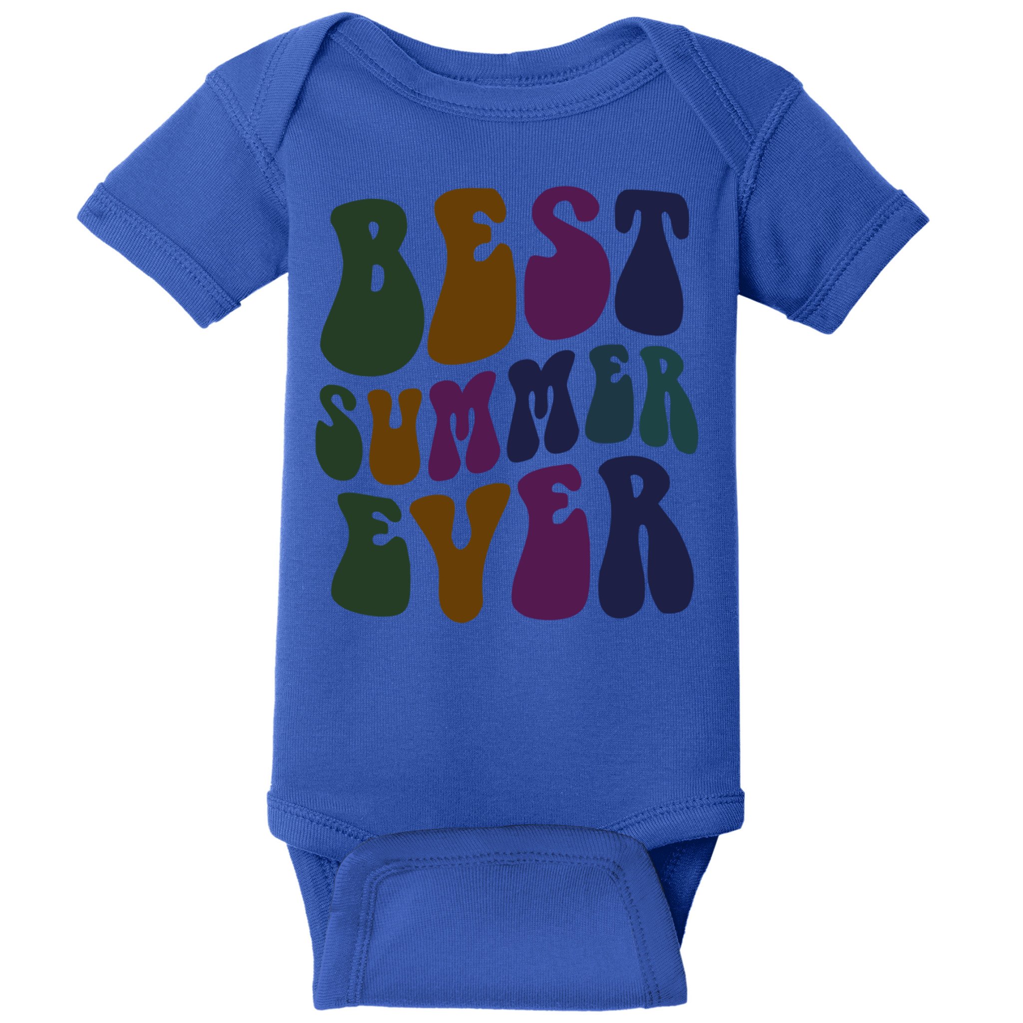 Retro Best Summer Ever Camp Crew Camping Staff Grill Chef Gift Baby Bodysuit