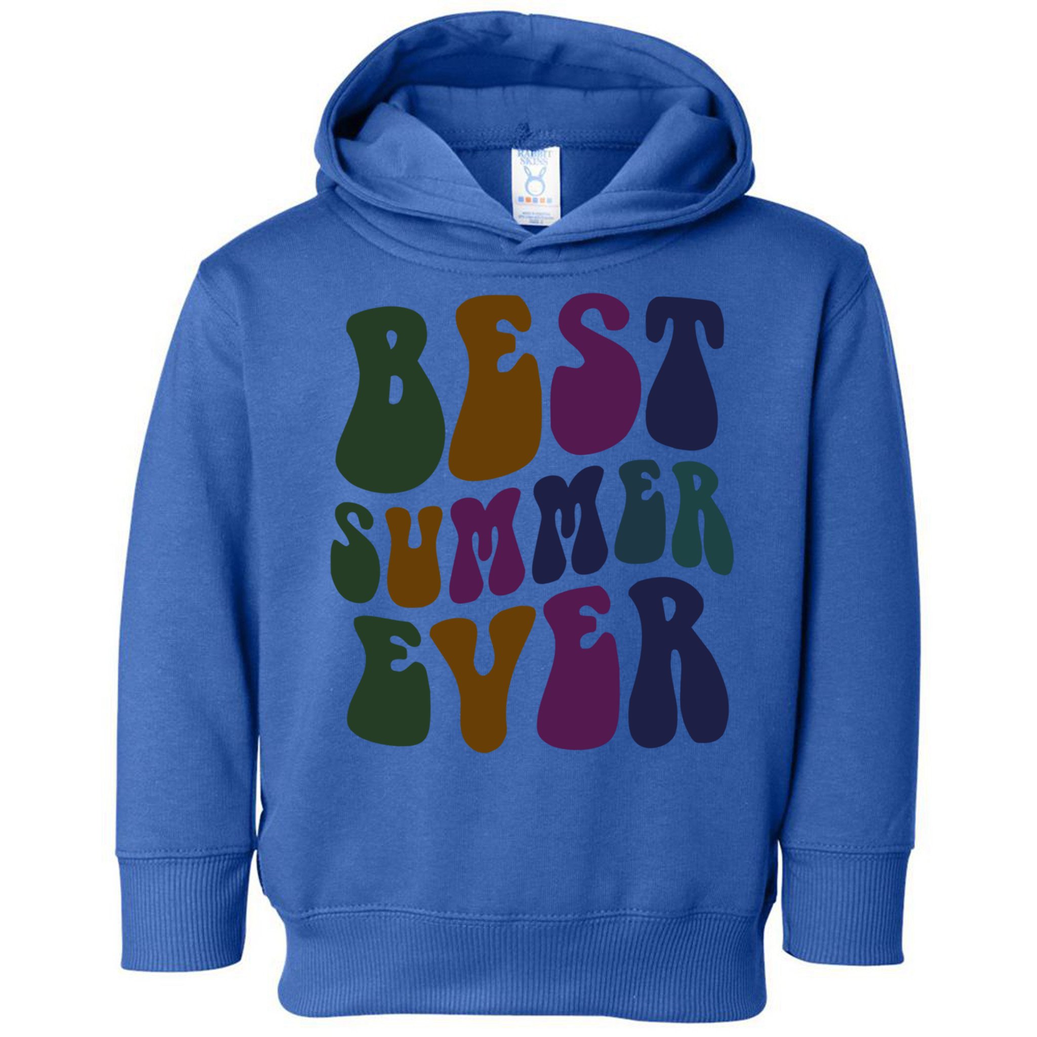 Retro Best Summer Ever Camp Crew Camping Staff Grill Chef Gift Toddler Hoodie
