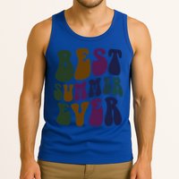 Retro Best Summer Ever Camp Crew Camping Staff Grill Chef Gift Tank Top