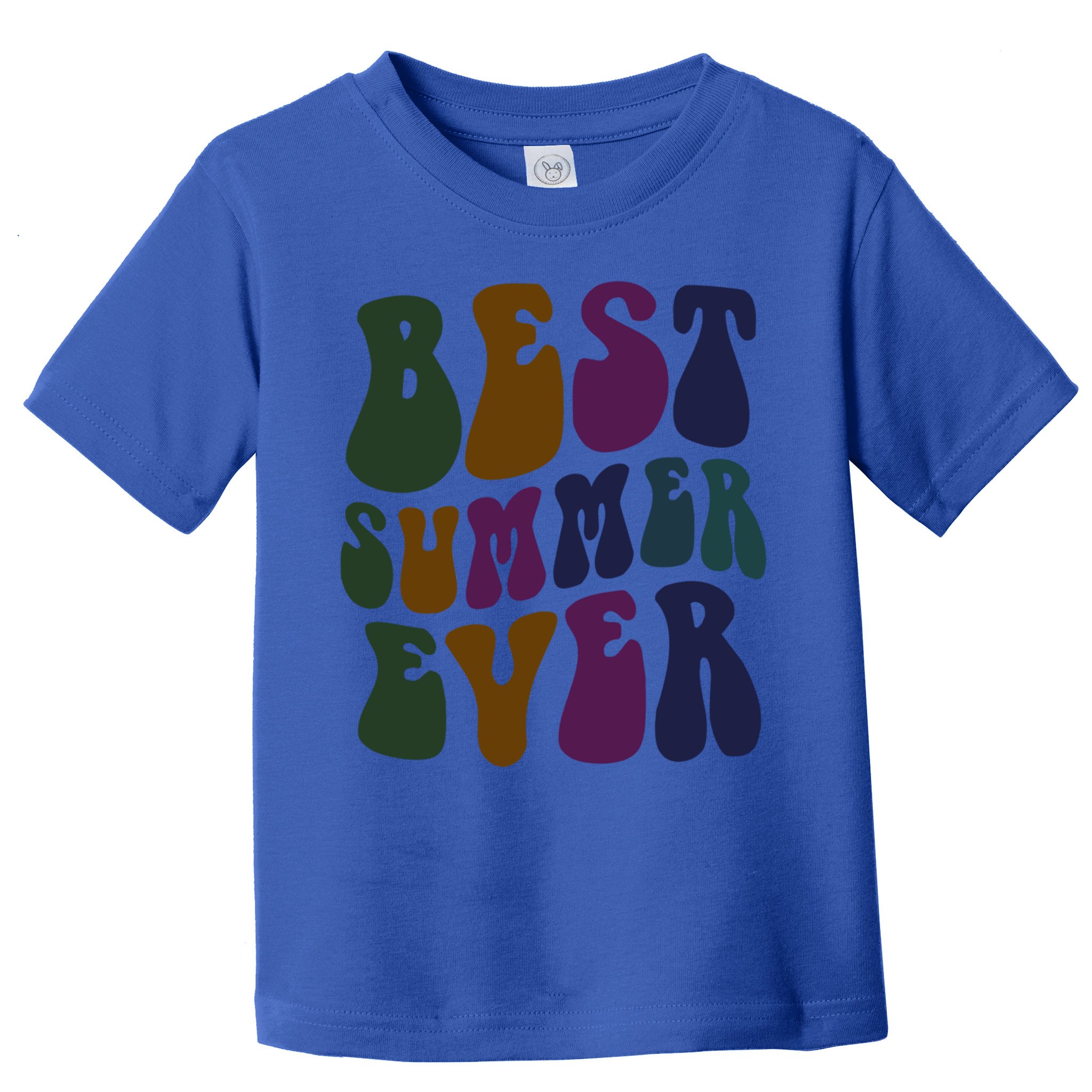 Retro Best Summer Ever Camp Crew Camping Staff Grill Chef Gift Toddler T-Shirt
