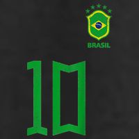 Retro Brazil Soccer Number 10 Brazilian Futebol Brasil Team Hat