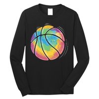 Rainbow Basketball Sport Long Sleeve Shirt