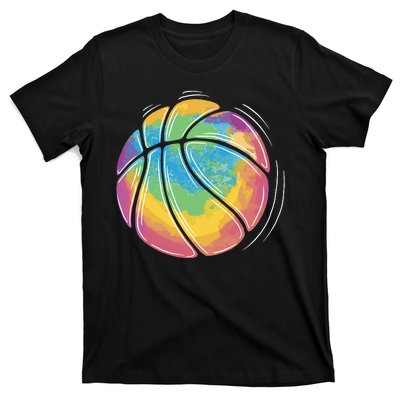 Rainbow Basketball Sport T-Shirt