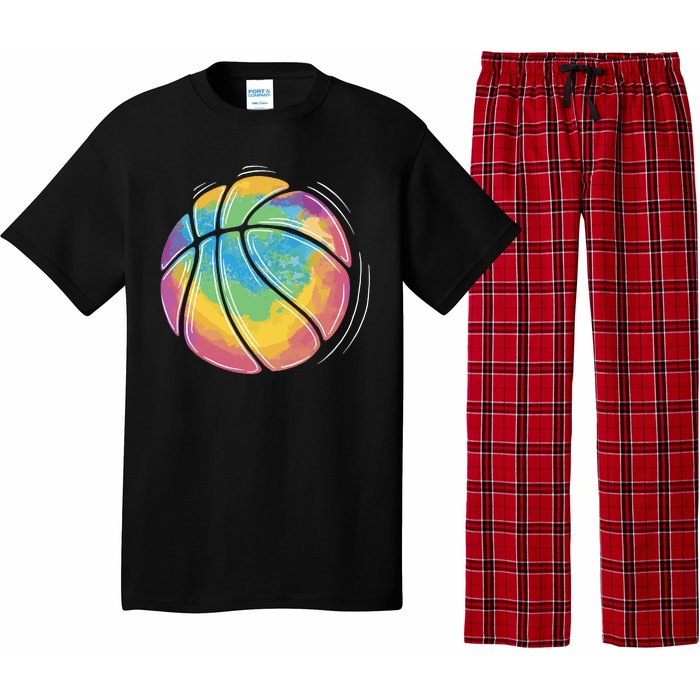 Rainbow Basketball Sport Pajama Set