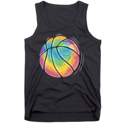 Rainbow Basketball Sport Tank Top