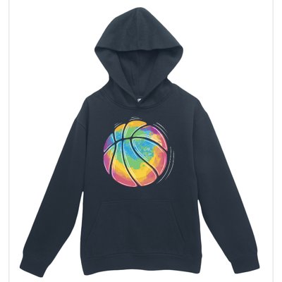 Rainbow Basketball Sport Urban Pullover Hoodie