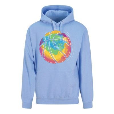 Rainbow Basketball Sport Unisex Surf Hoodie