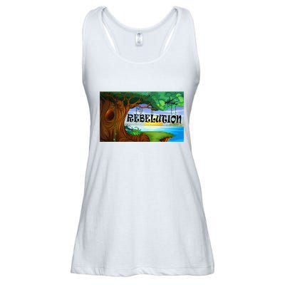 Rebelution Bright Side Of Life Ladies Essential Flowy Tank