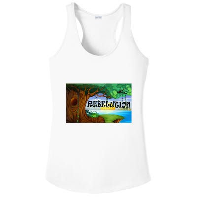 Rebelution Bright Side Of Life Ladies PosiCharge Competitor Racerback Tank
