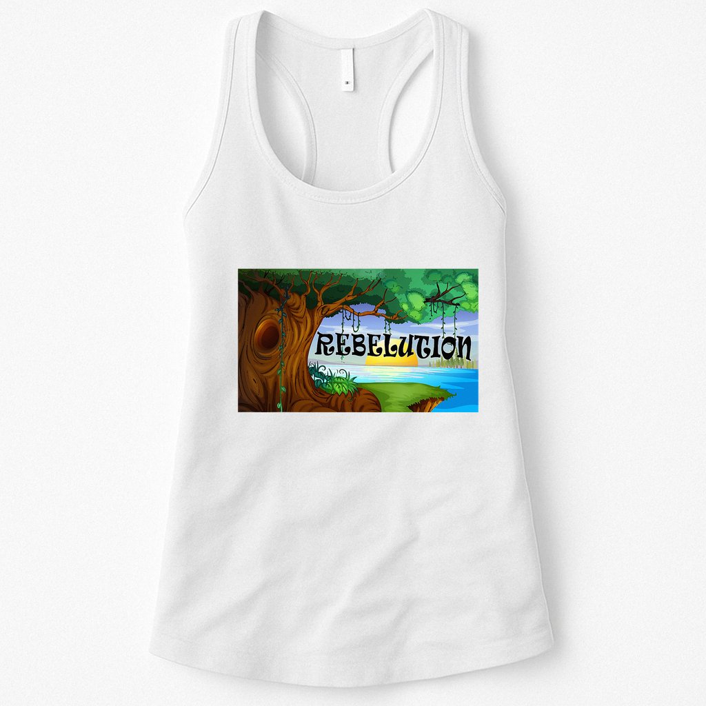 Rebelution Bright Side Of Life Womens Tank Top
