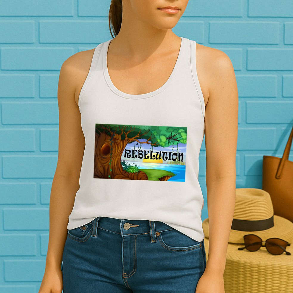 Rebelution Bright Side Of Life Womens Tank Top