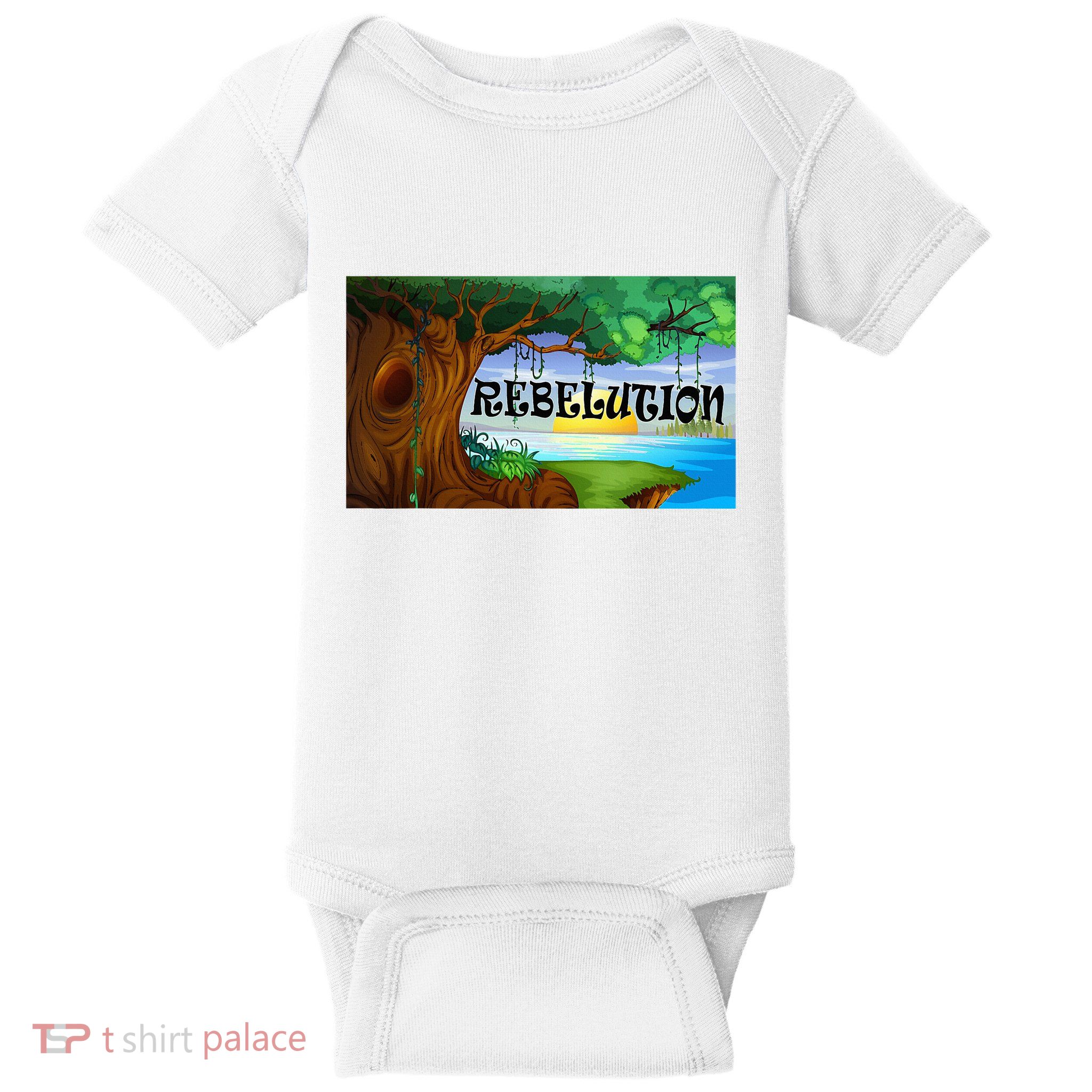 Rebelution Bright Side Of Life Baby Bodysuit