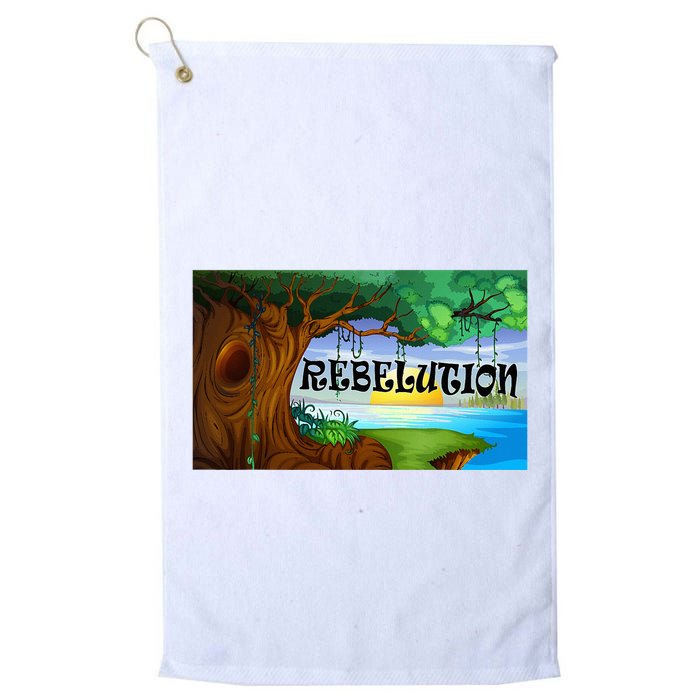 Rebelution Bright Side Of Life Golf Towel