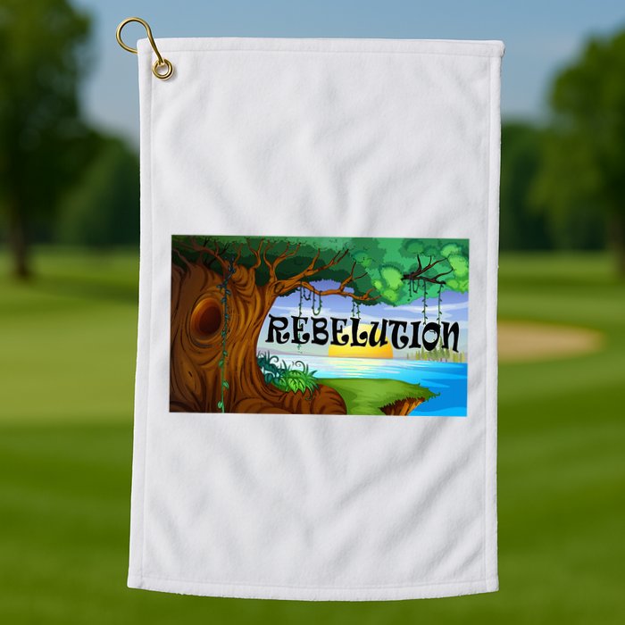 Rebelution Bright Side Of Life Golf Towel