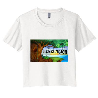Rebelution Bright Side Of Life Crop Top