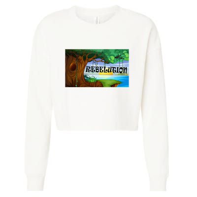 Rebelution Bright Side Of Life Cropped Pullover Crew