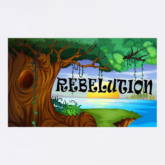 Rebelution Bright Side Of Life Short Acrylic Beanie
