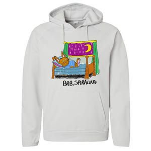 Rabbit BRB Spiraling Performance Fleece Hoodie