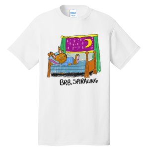 Rabbit BRB Spiraling Tall T-Shirt