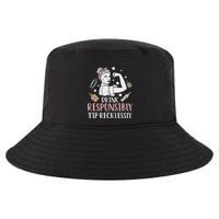 Retro Bartending Saying Mixologist Barkeeper & Bartender Cool Comfort Performance Bucket Hat