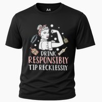 Retro Bartending Saying Mixologist Barkeeper & Bartender Performance Shirt